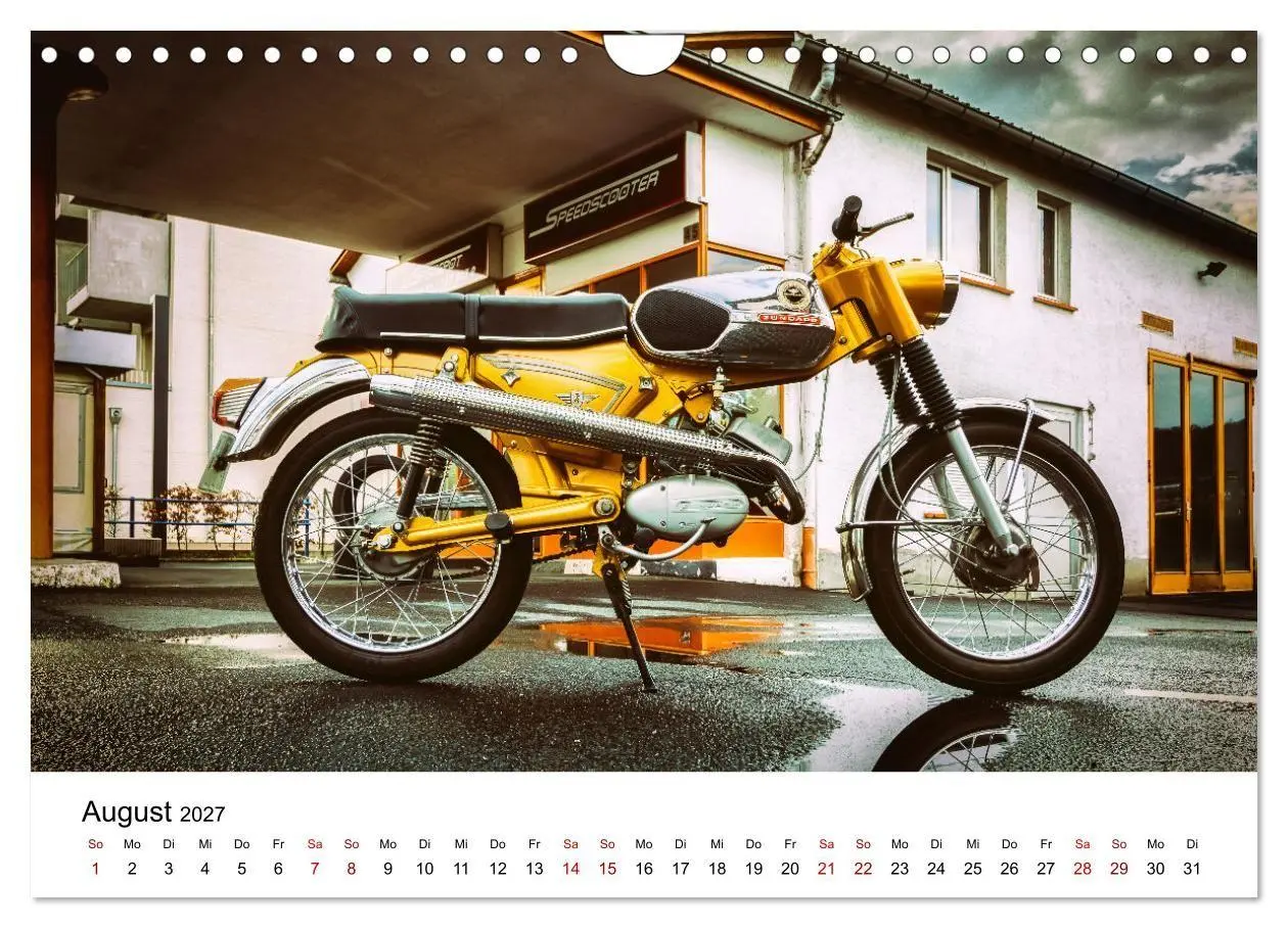 Bild: 9783569188938 | Zündapp-Träume (Wandkalender 2027 DIN A4 quer), CALVENDO...