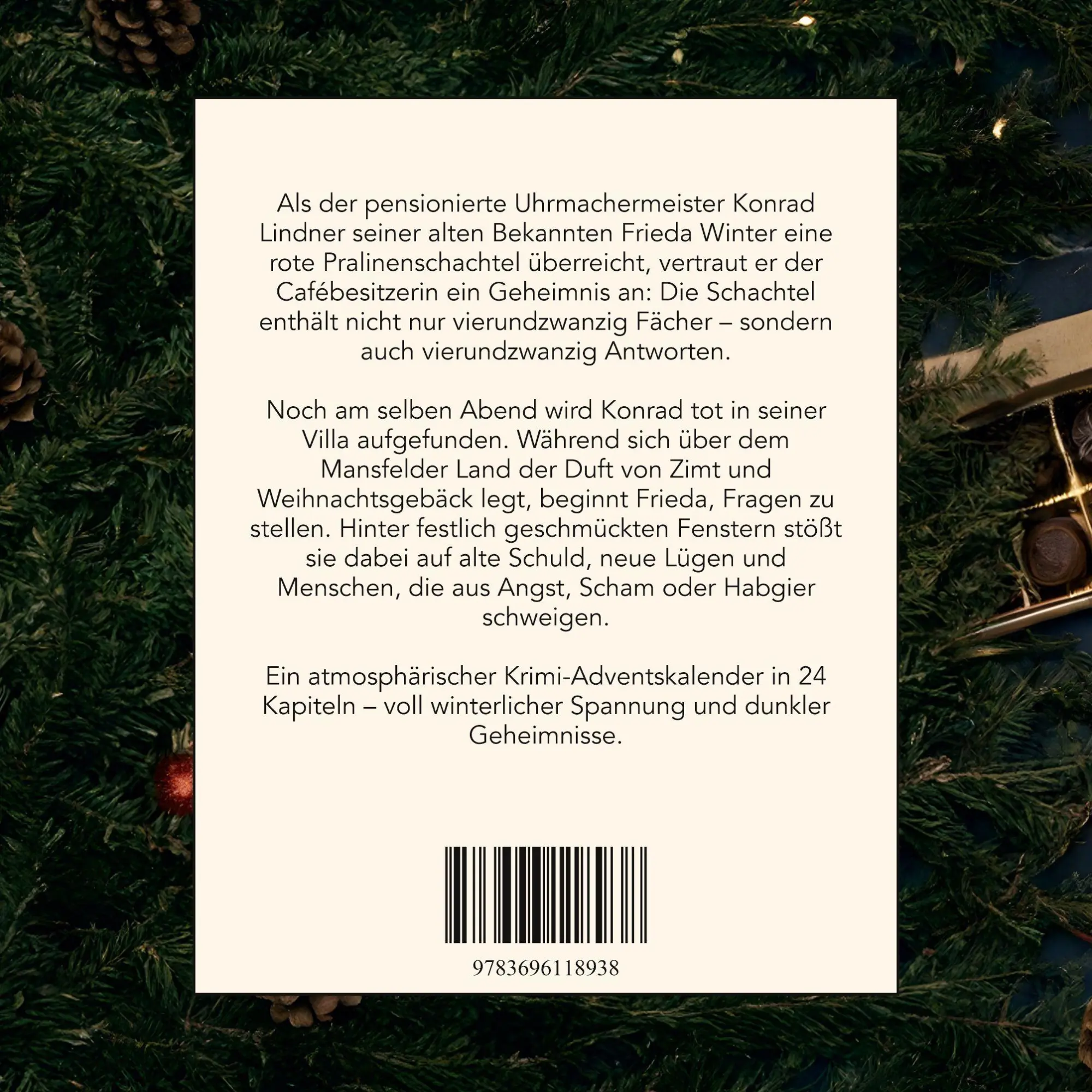 Rückseite: 9783696118938 | Mord im Mansfelder Land | Der Krimi-Adventskalender in 24 Akten | Buch