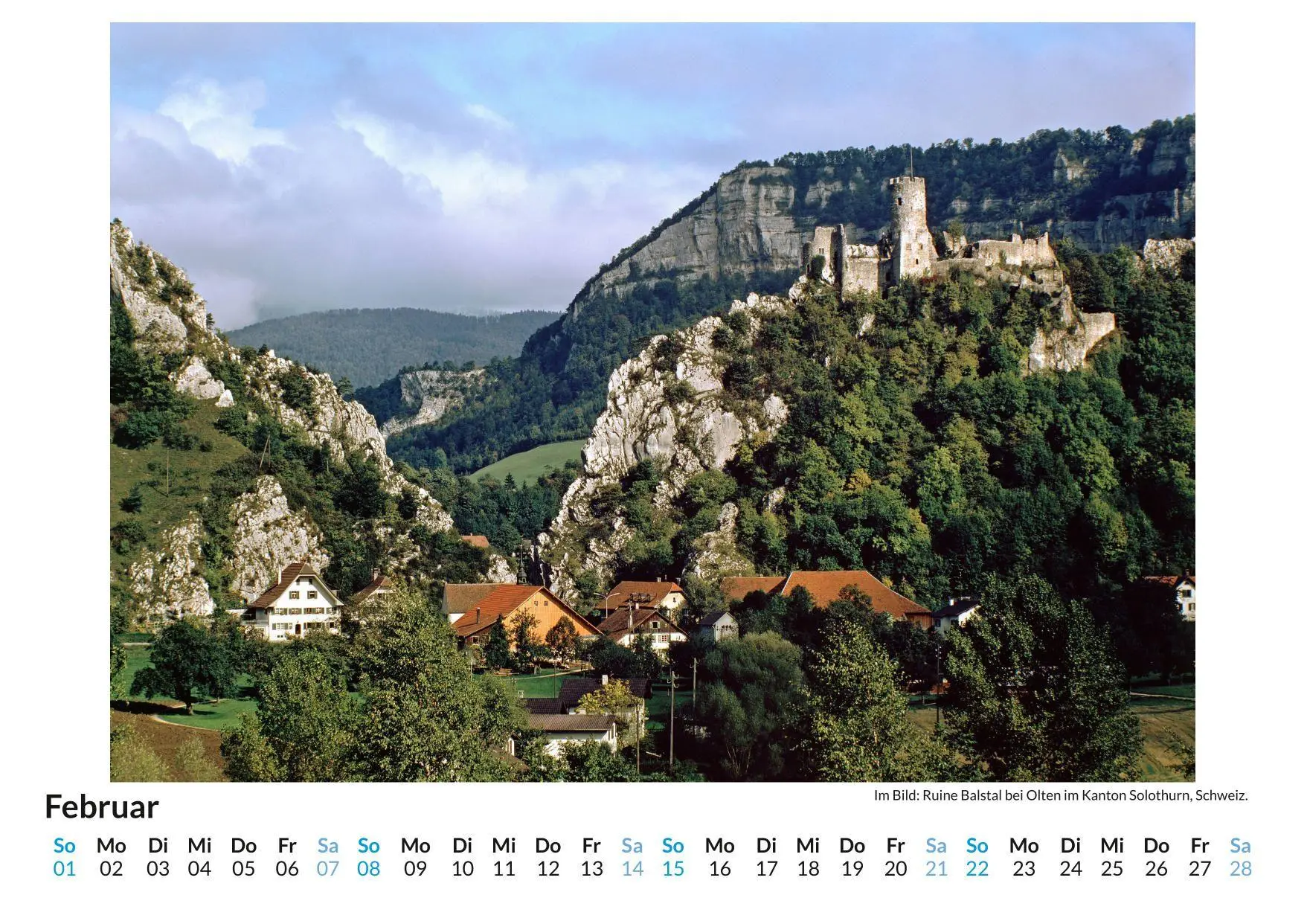 Bild: 9783759198938 | Kanton Solothurn | Marie Maier | Kalender | Deutsch | 2026 | FlipFlop