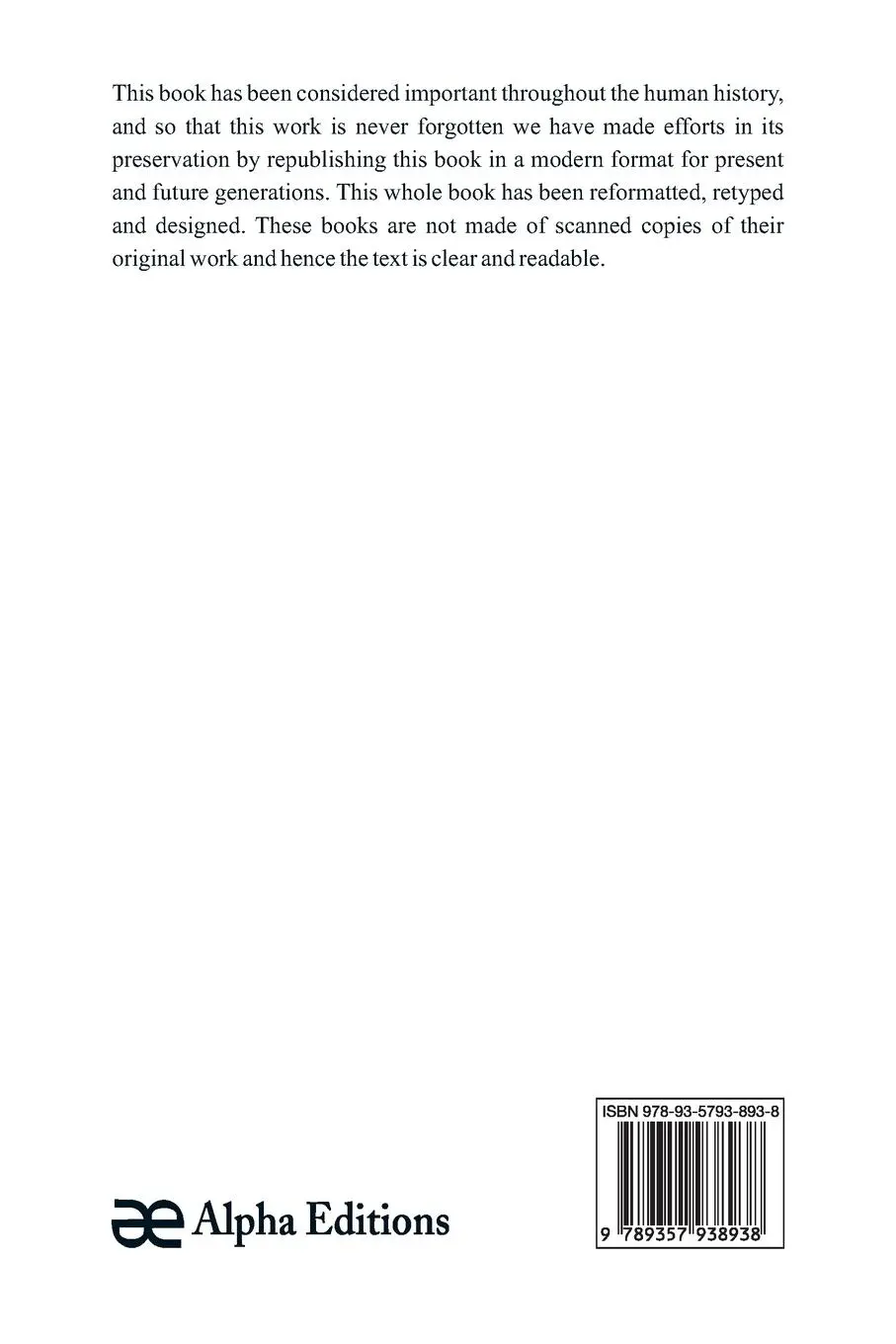 Rückseite: 9789357938938 | Time and Tide | A Romance of the Moon | Robert S. Ball | Taschenbuch