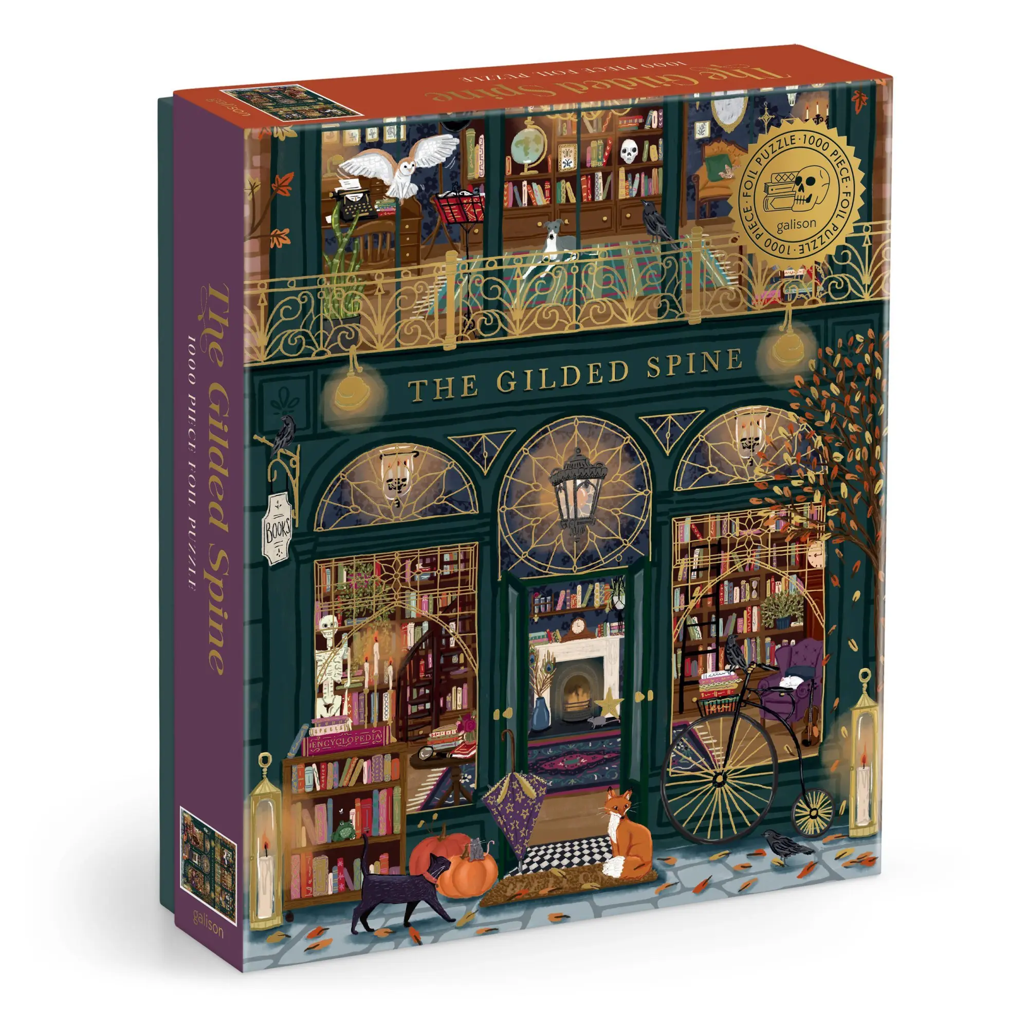 Cover: 9780735389038 | The Gilded Spine 1000 Piece Foil Puzzle | Spiel | Englisch | 2026