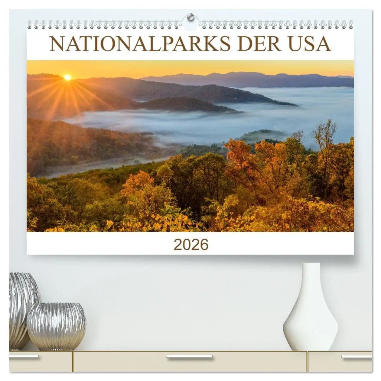 Cover: 9783457659038 | Nationalparks der USA (hochwertiger Premium Wandkalender 2026 DIN...