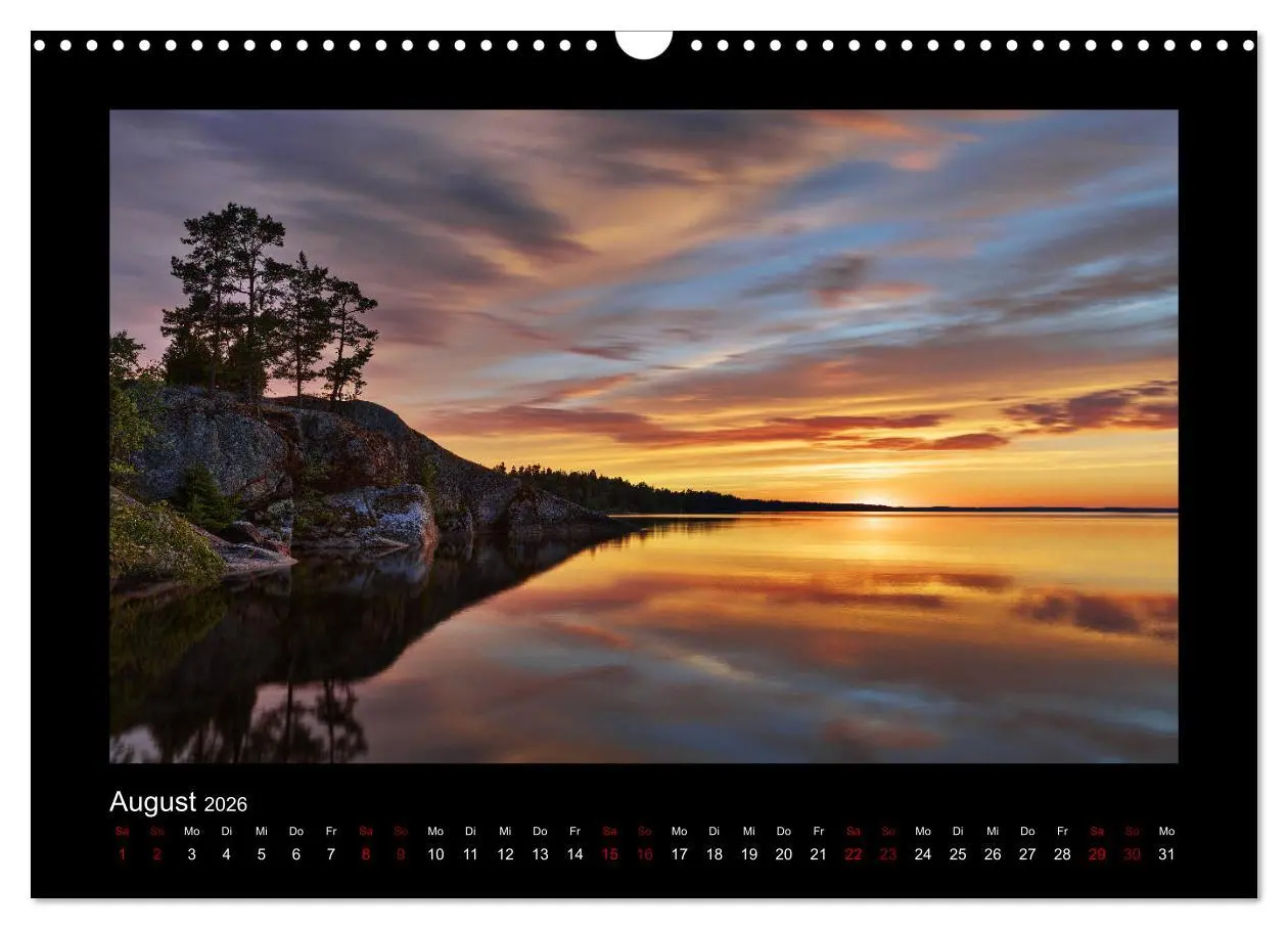 Bild: 9783457899038 | Finnland - Nordische Farbenspiele (Wandkalender 2026 DIN A3 quer),...