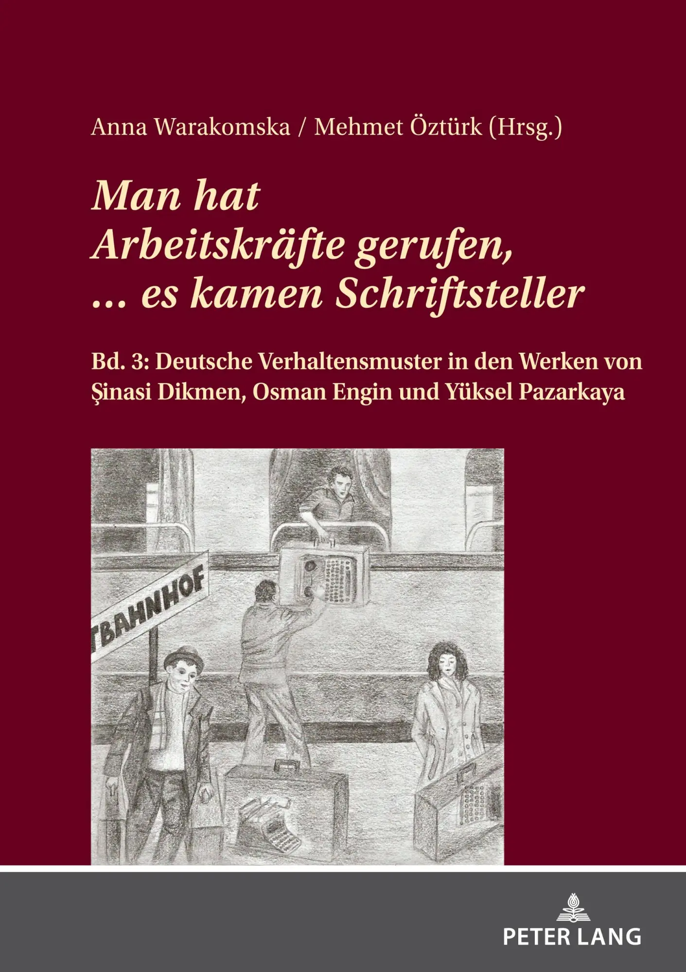 Cover: 9783631899038 | Man hat Arbeitskräfte gerufen, ... es kamen Schriftsteller. | Buch