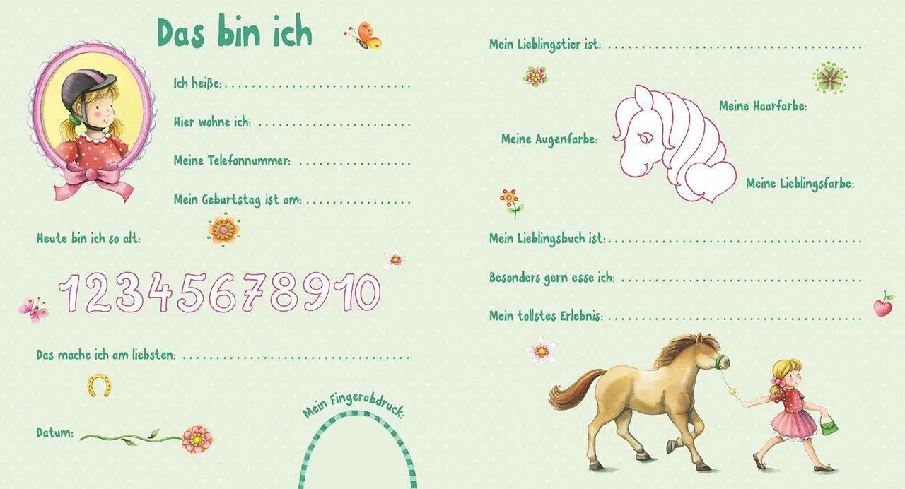 Bild: 9783785589038 | Meine Kindergarten-Freunde (Ponys) | Loewe Eintragbücher | Buch | 2019