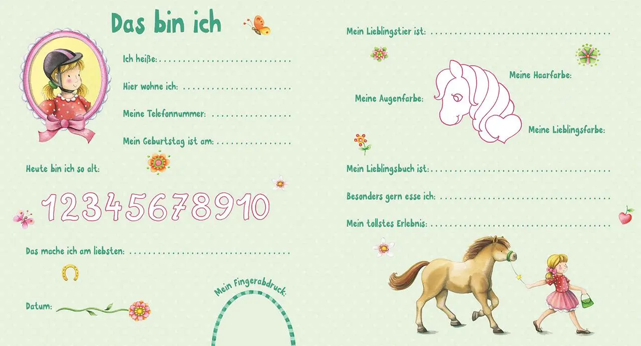Bild: 9783785589038 | Meine Kindergarten-Freunde (Ponys) | Loewe Eintragbücher | Buch | 2019