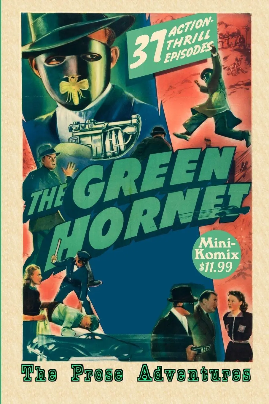 Cover: 9781387009138 | Green Hornet | The Prose Adventures | Mini Komix | Taschenbuch | 2023