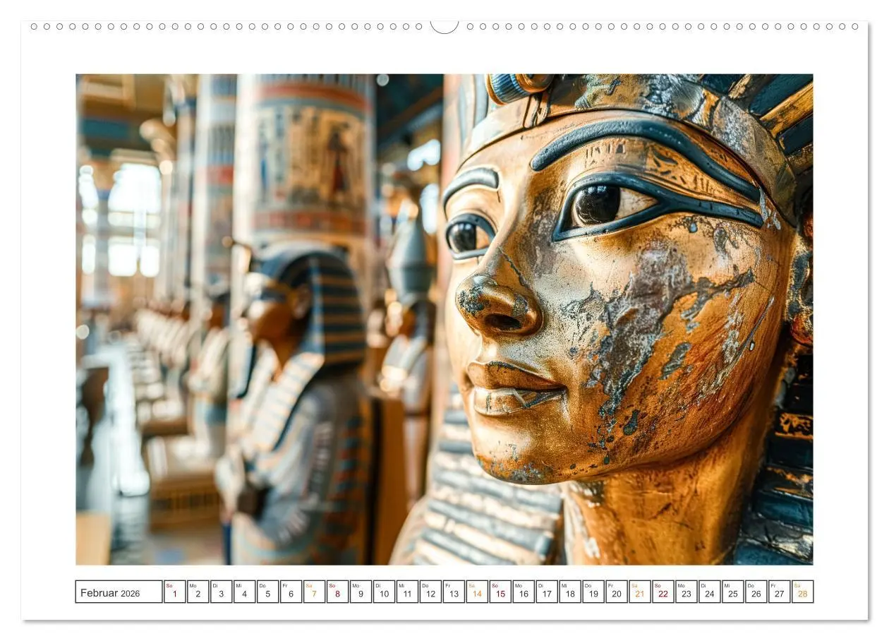 Bild: 9783457409138 | Im Schatten der Pyramiden (Wandkalender 2026 DIN A2 quer), CALVENDO...