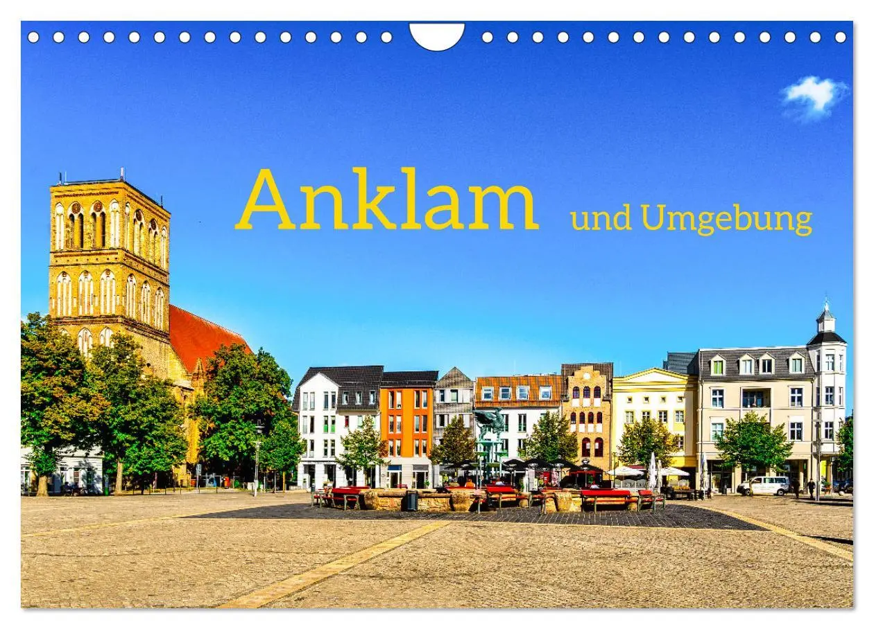Cover: 9783457579138 | Anklam und Umgebung (Wandkalender 2026 DIN A4 quer), CALVENDO...