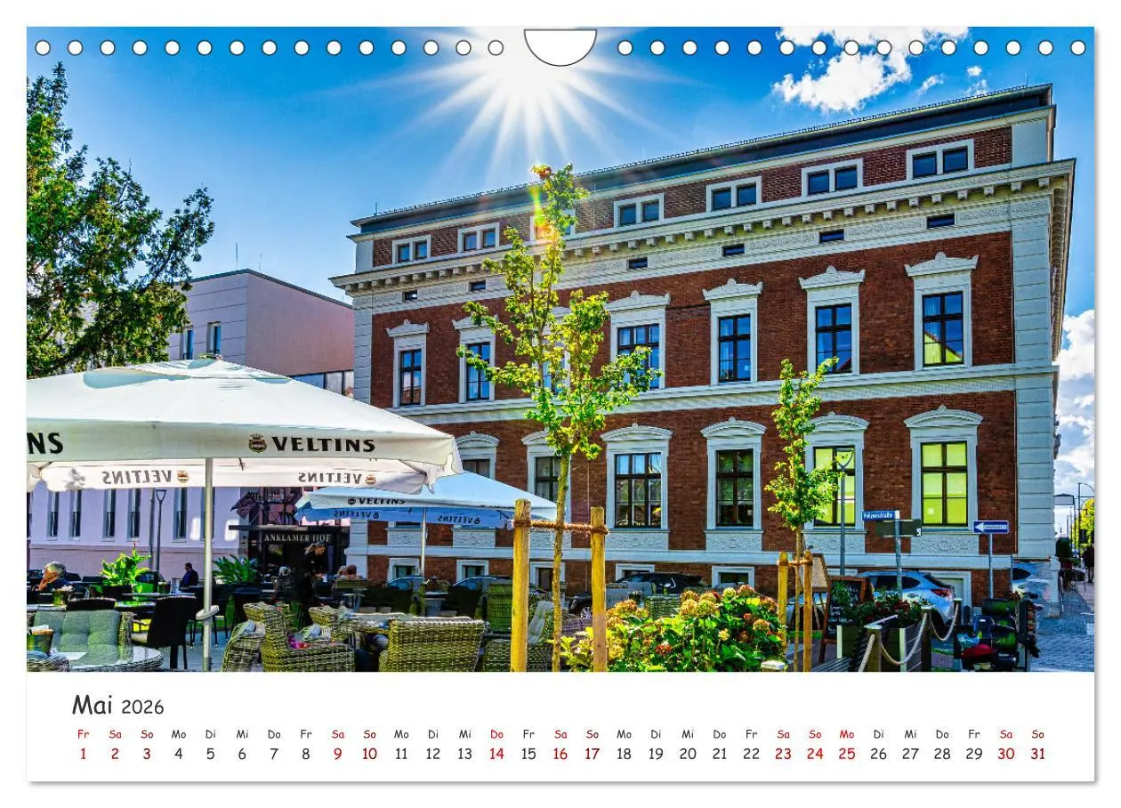 Bild: 9783457579138 | Anklam und Umgebung (Wandkalender 2026 DIN A4 quer), CALVENDO...