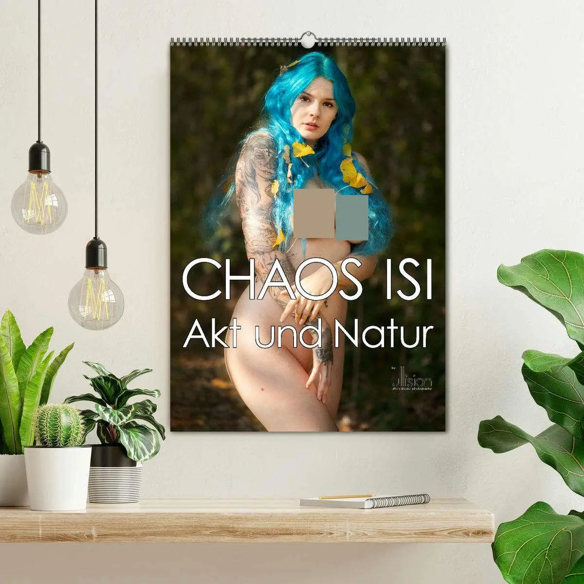 Bild: 9783516289138 | CHAOS ISI - Akt und Natur (Wandkalender 2026 DIN A2 hoch), CALVENDO...
