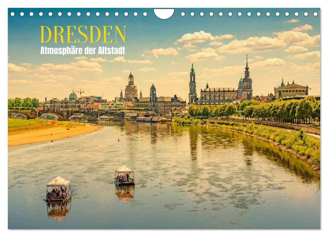 Cover: 9783516669138 | Dresden, Atmosphäre der Altstadt (Wandkalender 2026 DIN A4 quer),...