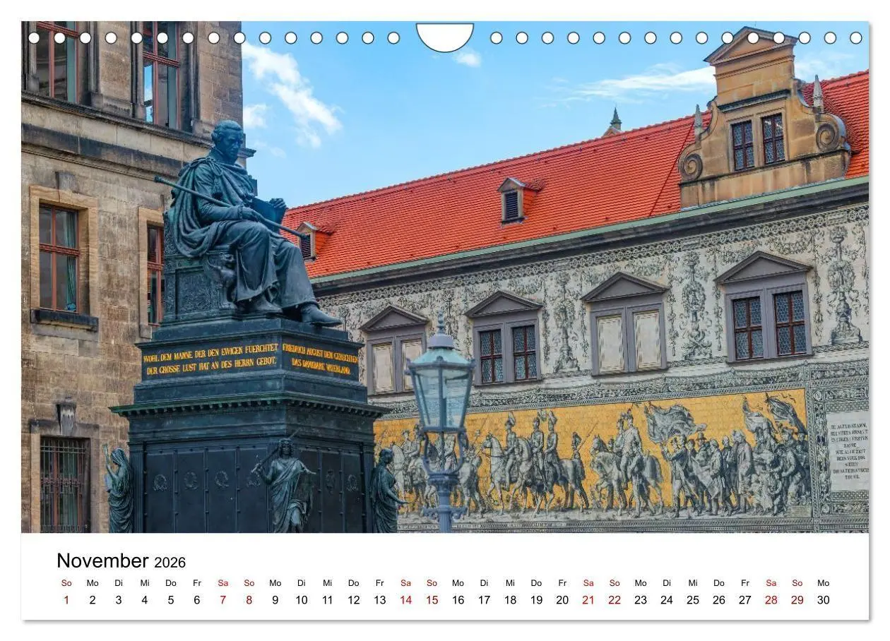 Bild: 9783516669138 | Dresden, Atmosphäre der Altstadt (Wandkalender 2026 DIN A4 quer),...