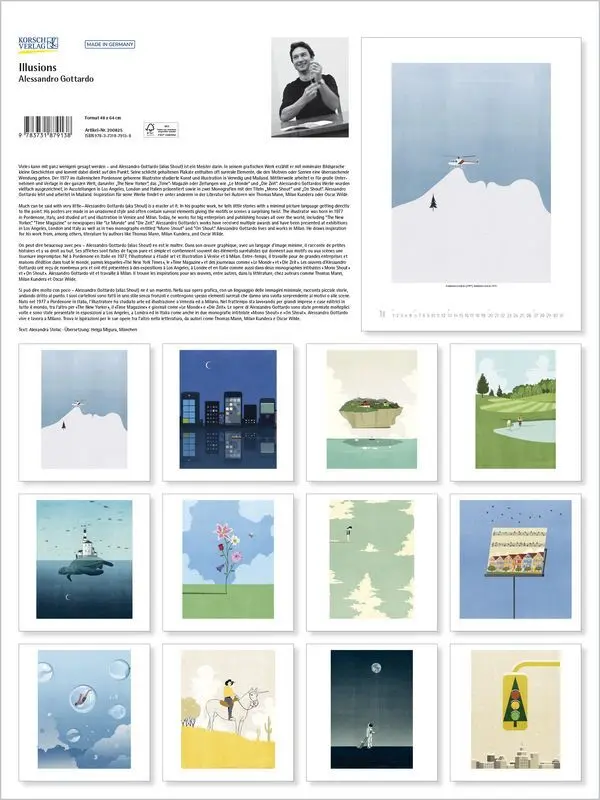 Bild: 9783731879138 | Illusions 2025 | Korsch Verlag | Kalender | Spiralbindung | Deutsch