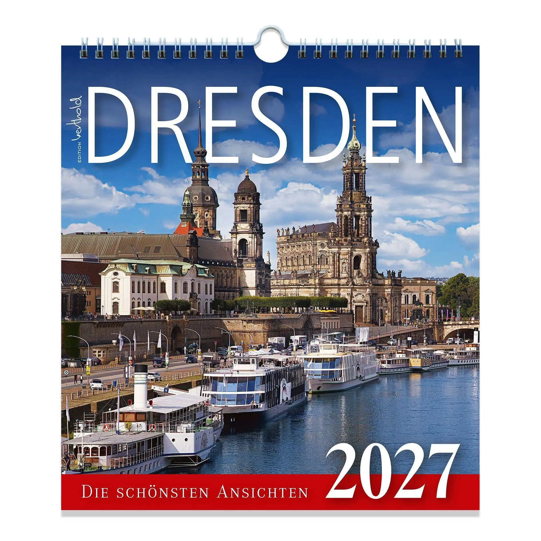 Cover: 4250582399238 | Kalender Dresden 2027 - Die schönsten Ansichten | Kalender | Deutsch