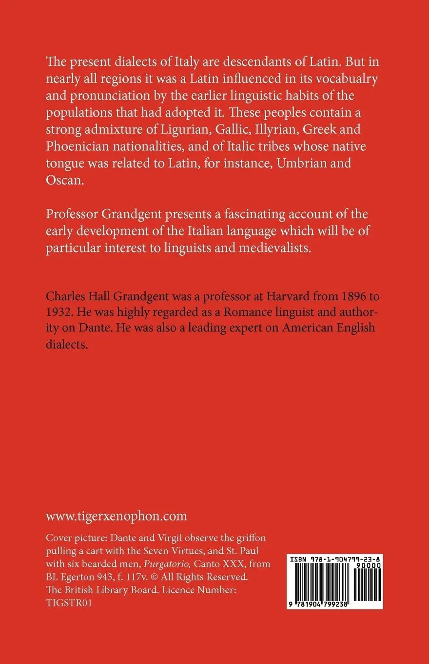 Rückseite: 9781904799238 | From Latin to Italian | C. H. Grandgent | Taschenbuch | Englisch