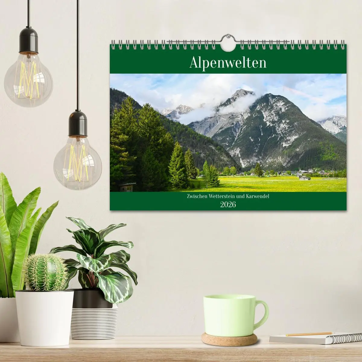 Bild: 9783457329238 | Alpenwelten-Zwischen Wetterstein und Karwendel (Wandkalender 2026...