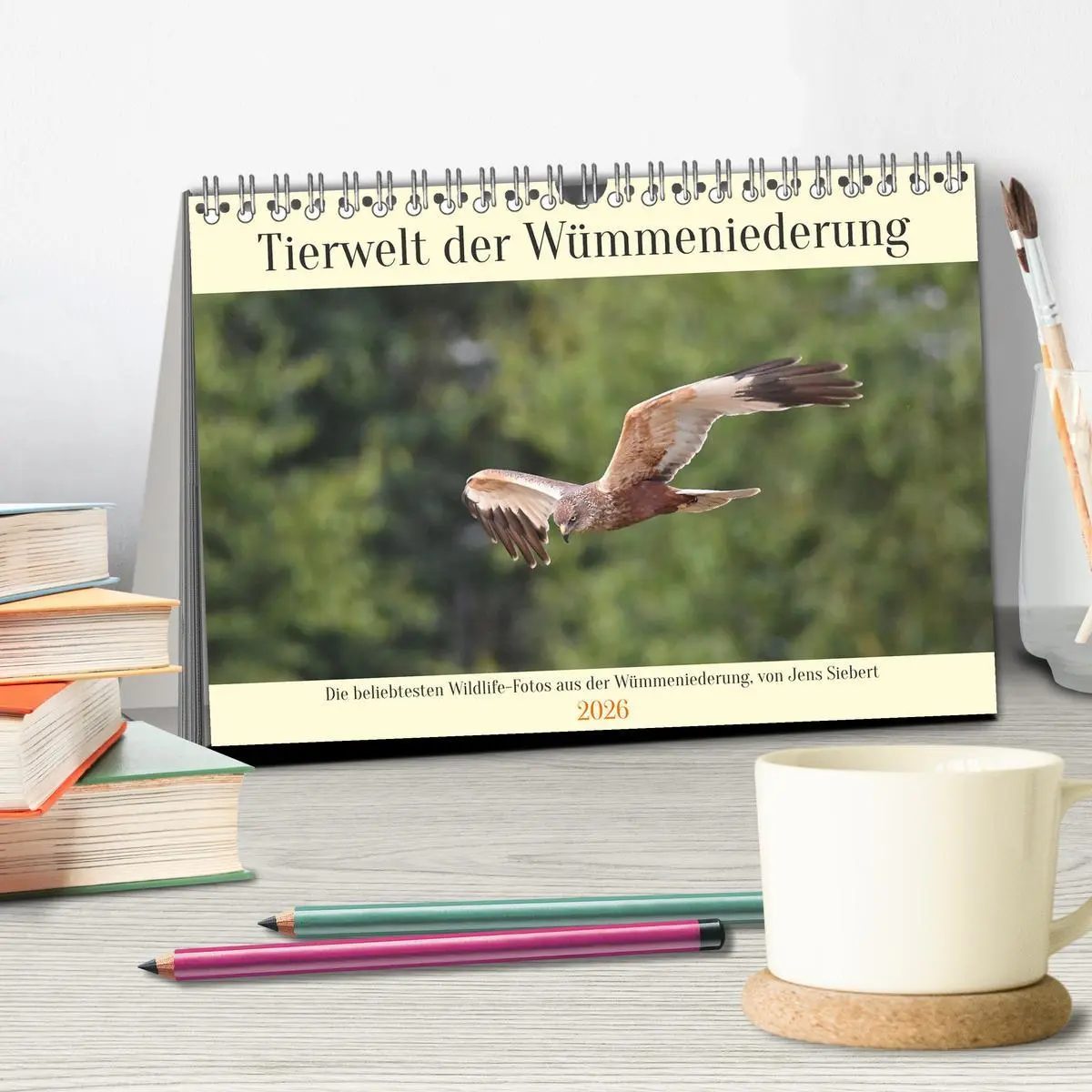Bild: 9783457569238 | Tierwelt der Wümmeniederung (Tischkalender 2026 DIN A5 quer),...