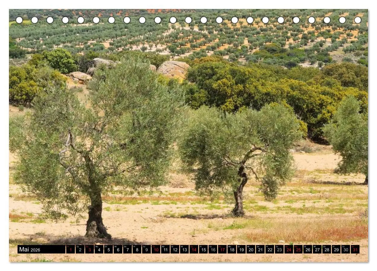 Bild: 9783516109238 | Extremadura - Unbekanntes Spanien (Tischkalender 2026 DIN A5 quer),...