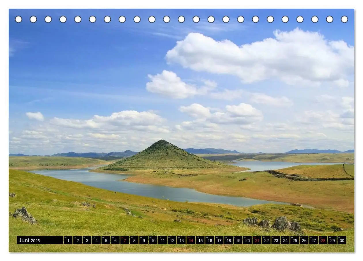 Bild: 9783516109238 | Extremadura - Unbekanntes Spanien (Tischkalender 2026 DIN A5 quer),...