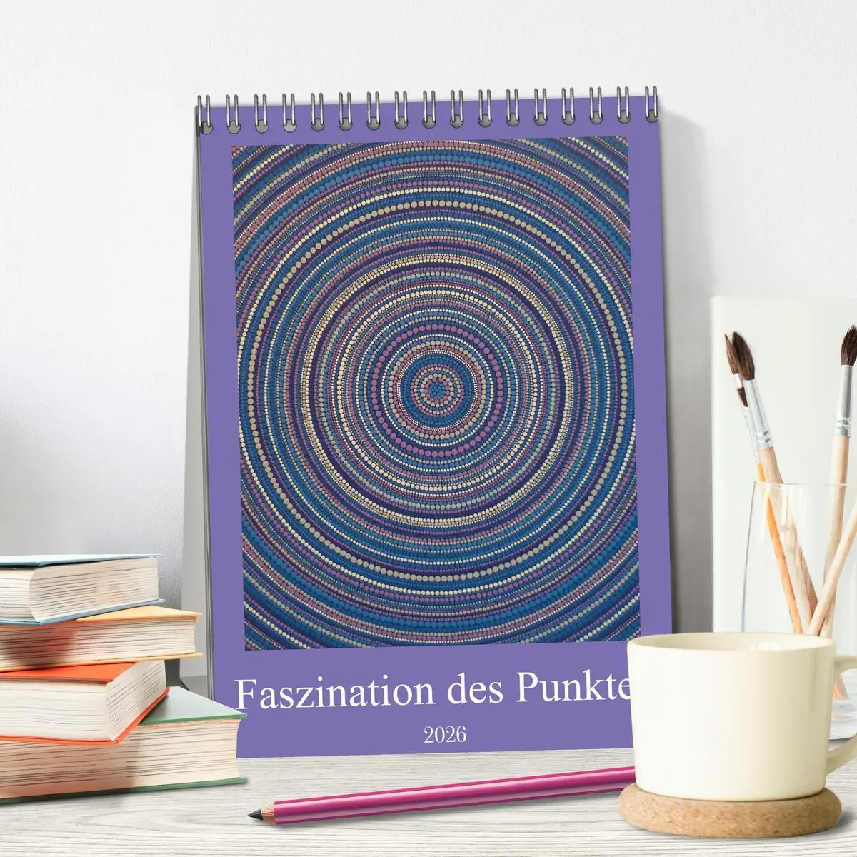 Bild: 9783516349238 | Faszination des Punktes (Tischkalender 2026 DIN A5 hoch), CALVENDO...