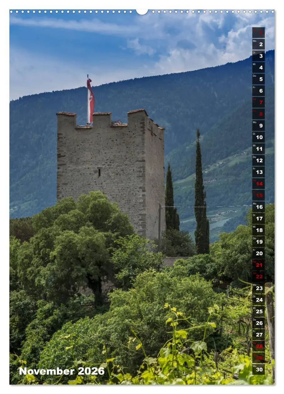 Bild: 9783516419238 | Stadtherz MERAN (hochwertiger Premium Wandkalender 2026 DIN A2...