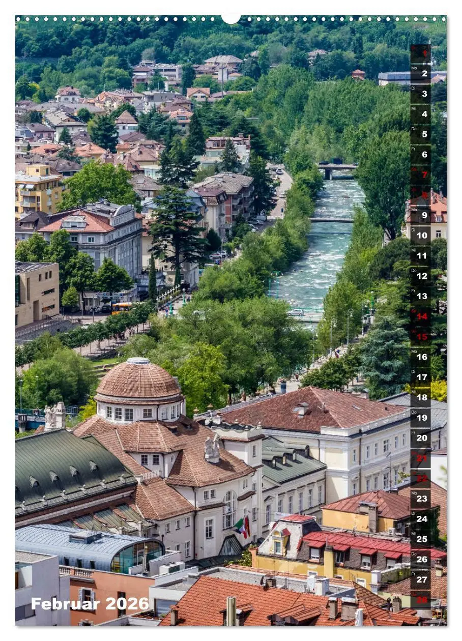 Bild: 9783516419238 | Stadtherz MERAN (hochwertiger Premium Wandkalender 2026 DIN A2...
