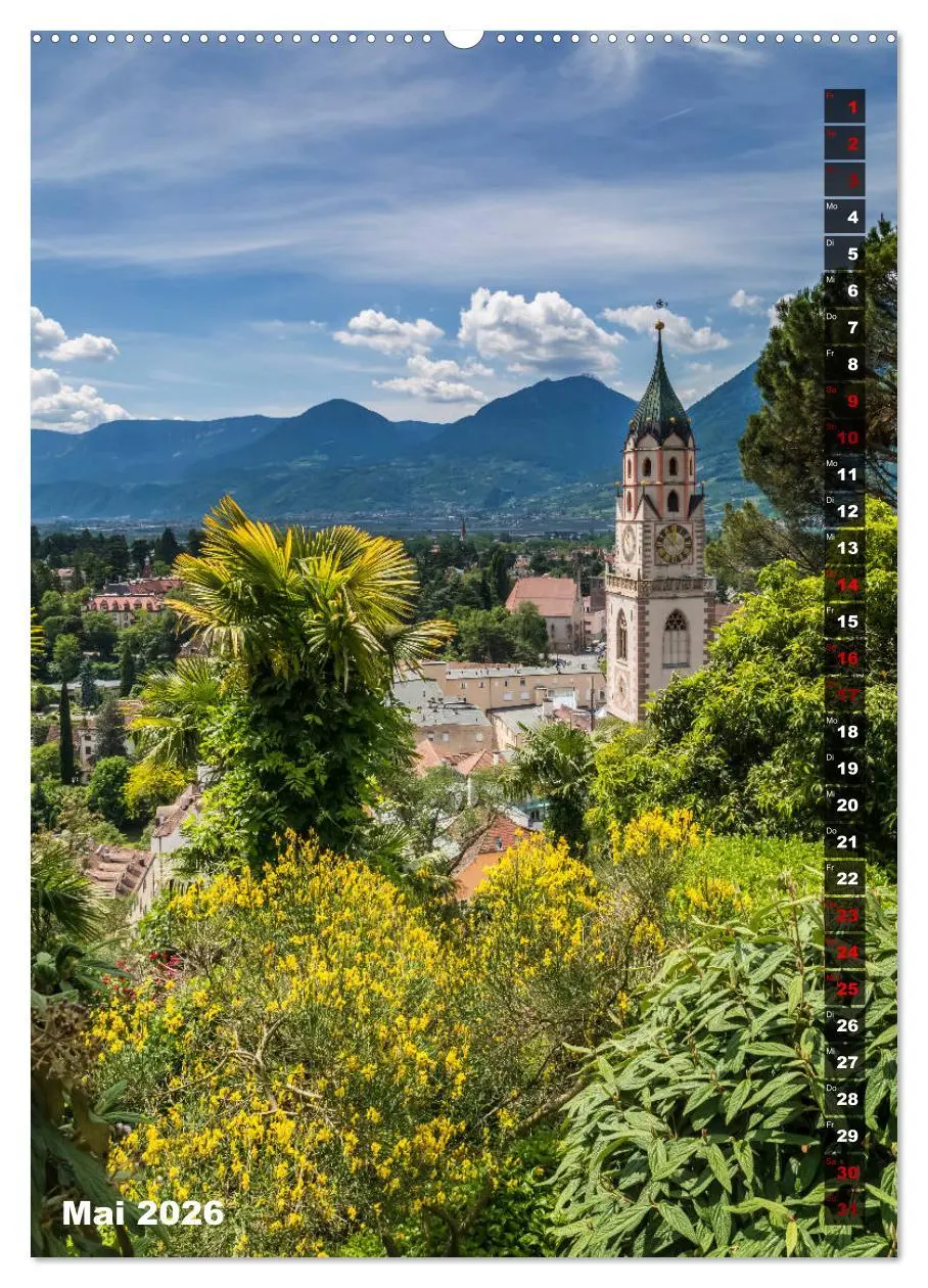 Bild: 9783516419238 | Stadtherz MERAN (hochwertiger Premium Wandkalender 2026 DIN A2...