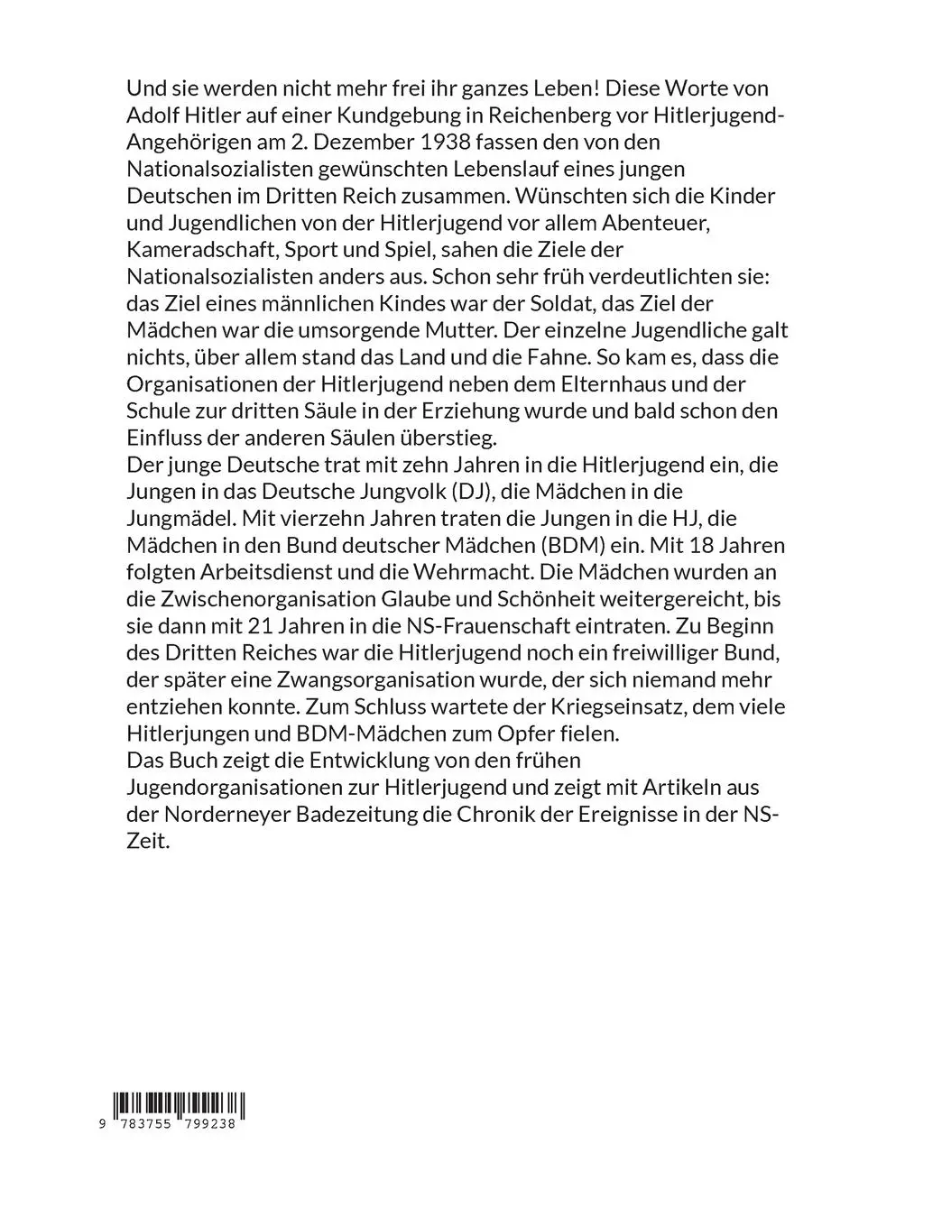 Rückseite: 9783755799238 | Und sie werden nicht mehr frei ihr ganzes Leben! | Harald Kirschninck