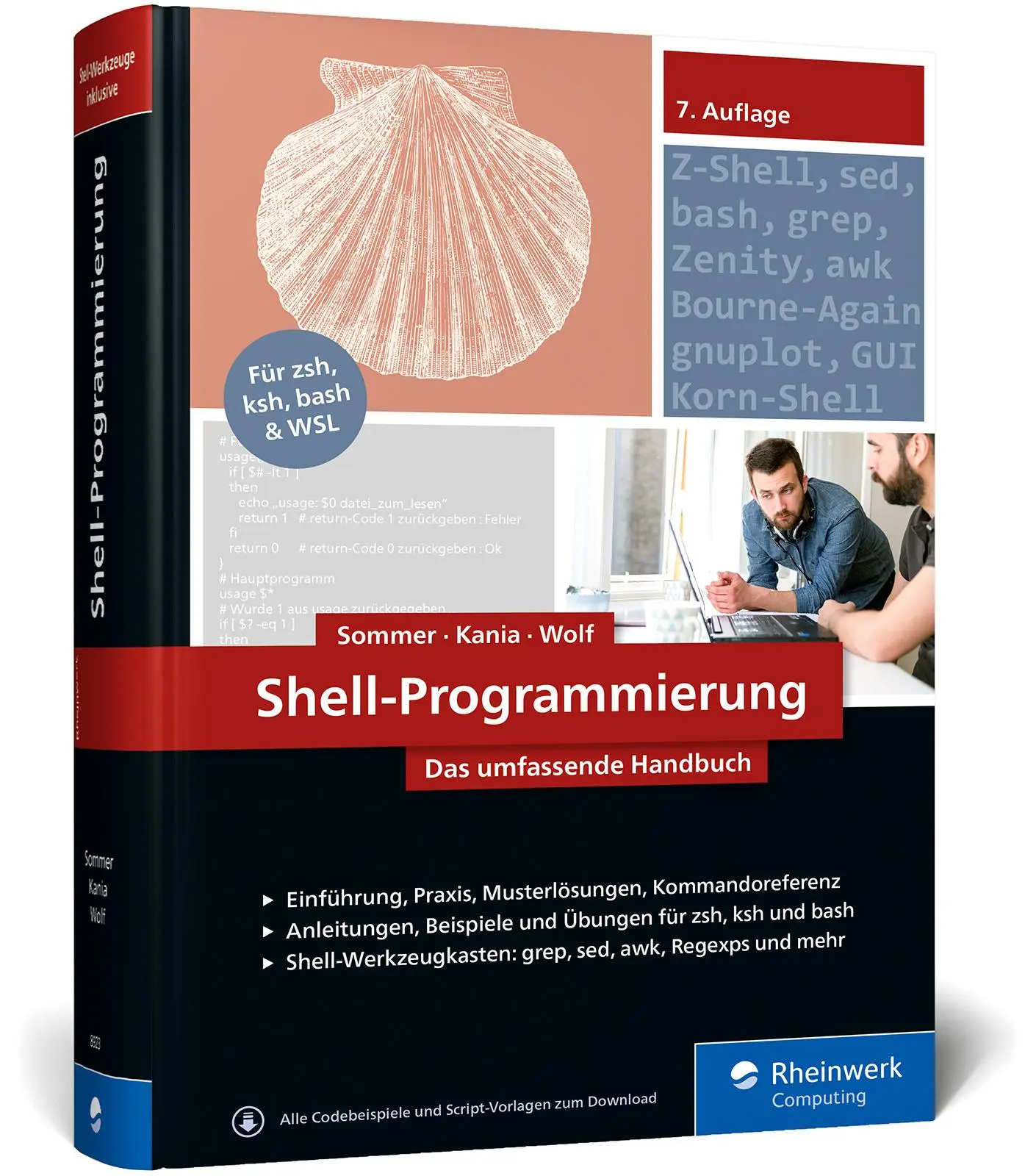 Cover: 9783836289238 | Shell-Programmierung | Frank Sommer (u. a.) | Buch | 868 S. | Deutsch Cover: 9783836289238 | Shell-Programmierung | Frank Sommer (u. a.) | Buch | 868 S. | Deutsch