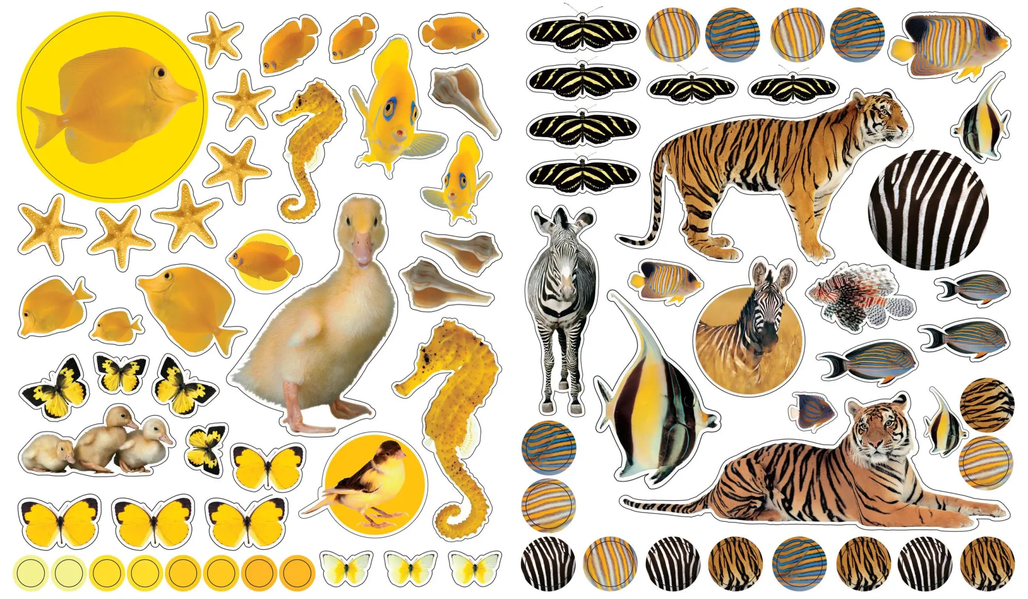 Bild: 9780761169338 | EyeLike Stickers: Animals | 400 reusable stickers inspired by nature