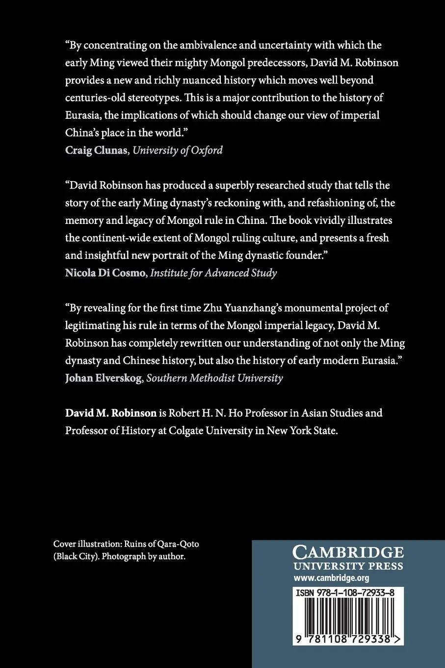 Rückseite: 9781108729338 | In the Shadow of the Mongol Empire | David M. Robinson | Taschenbuch