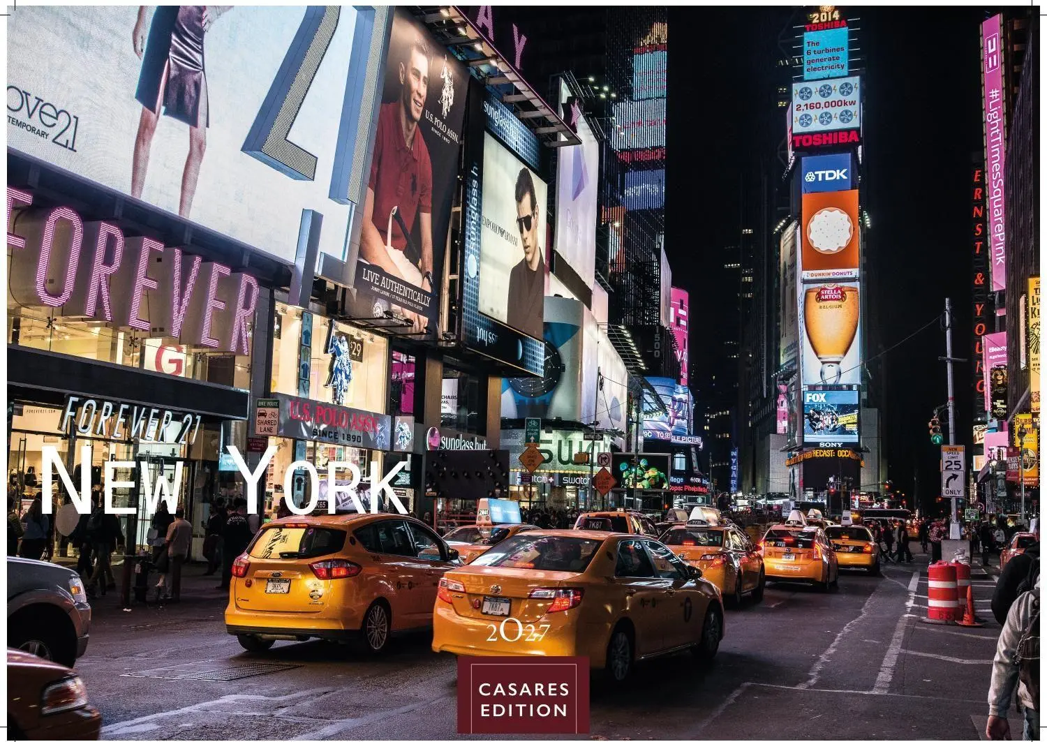 Cover: 9781835249338 | New York Kalender 2027 - Wandkalender Fotokalender Nordamerika...