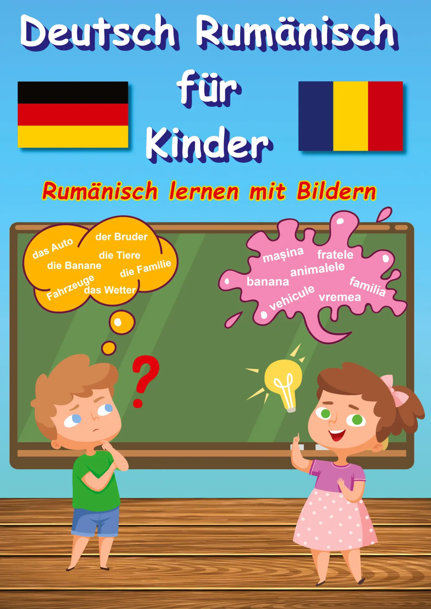 Cover: 9783347809338 | Bildwörterbuch Deutsch Rumänisch für Kinder | M&amp;M Baciu | Buch | 76 S.