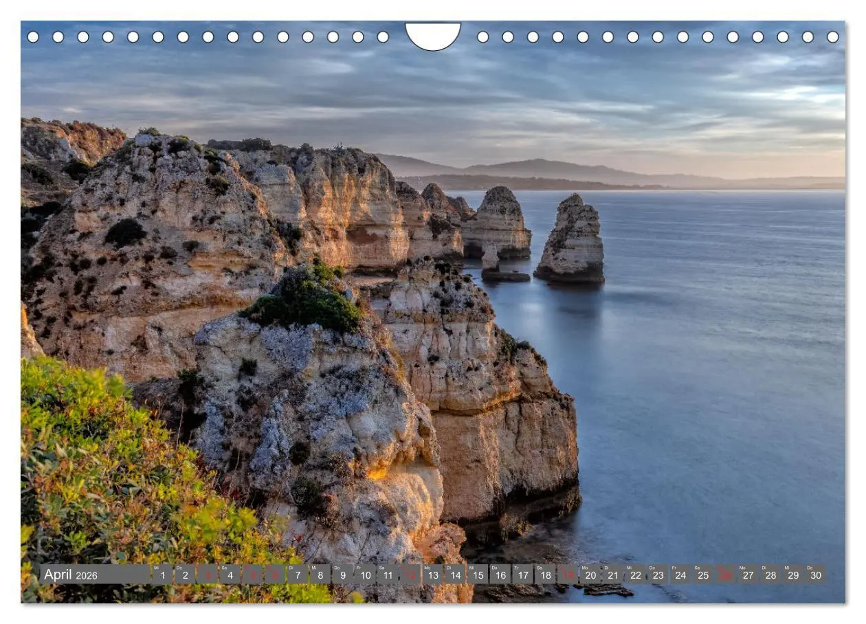 Bild: 9783457629338 | Die Algarve - Portugals märchenhafte Felsenküste (Wandkalender 2026...
