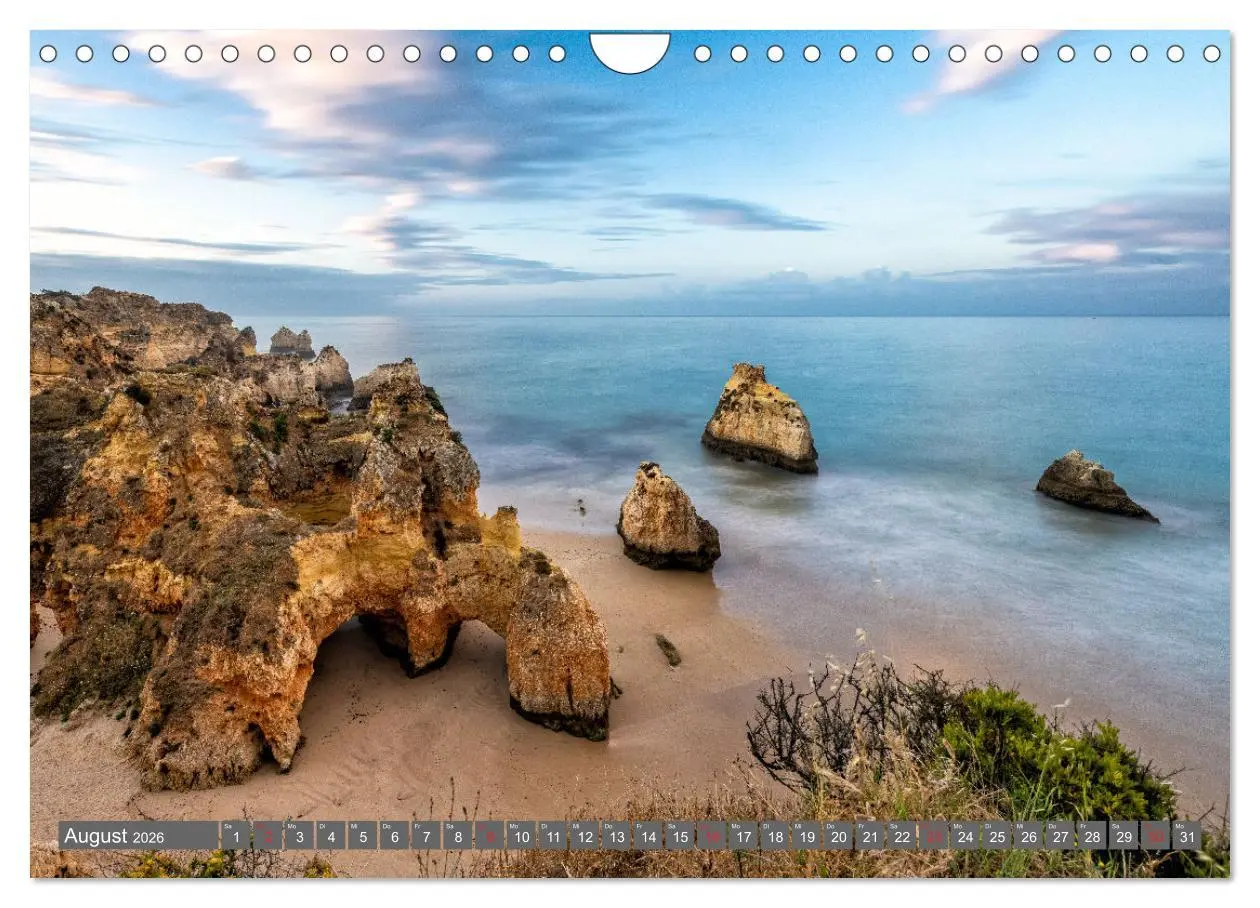 Bild: 9783457629338 | Die Algarve - Portugals märchenhafte Felsenküste (Wandkalender 2026...