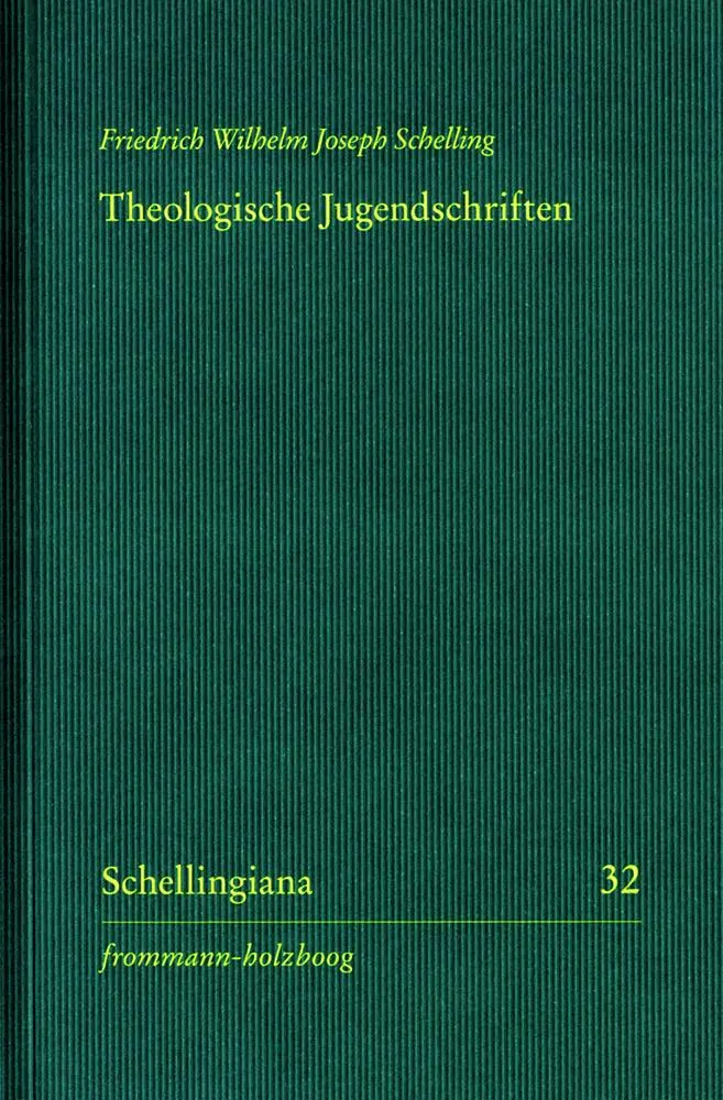 Cover: 9783772829338 | Theologische Jugendschriften | Friedrich Wilhelm Joseph Schelling