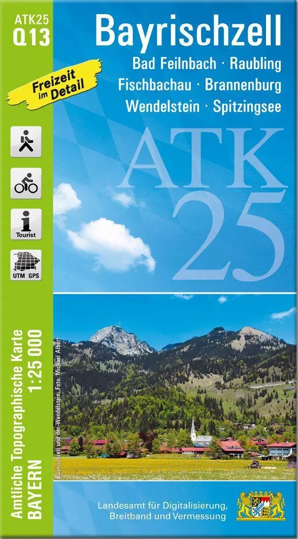 Cover: 9783899339338 | Bayrischzell 1:25 000 | Digitalisierung | (Land-)Karte | Deutsch