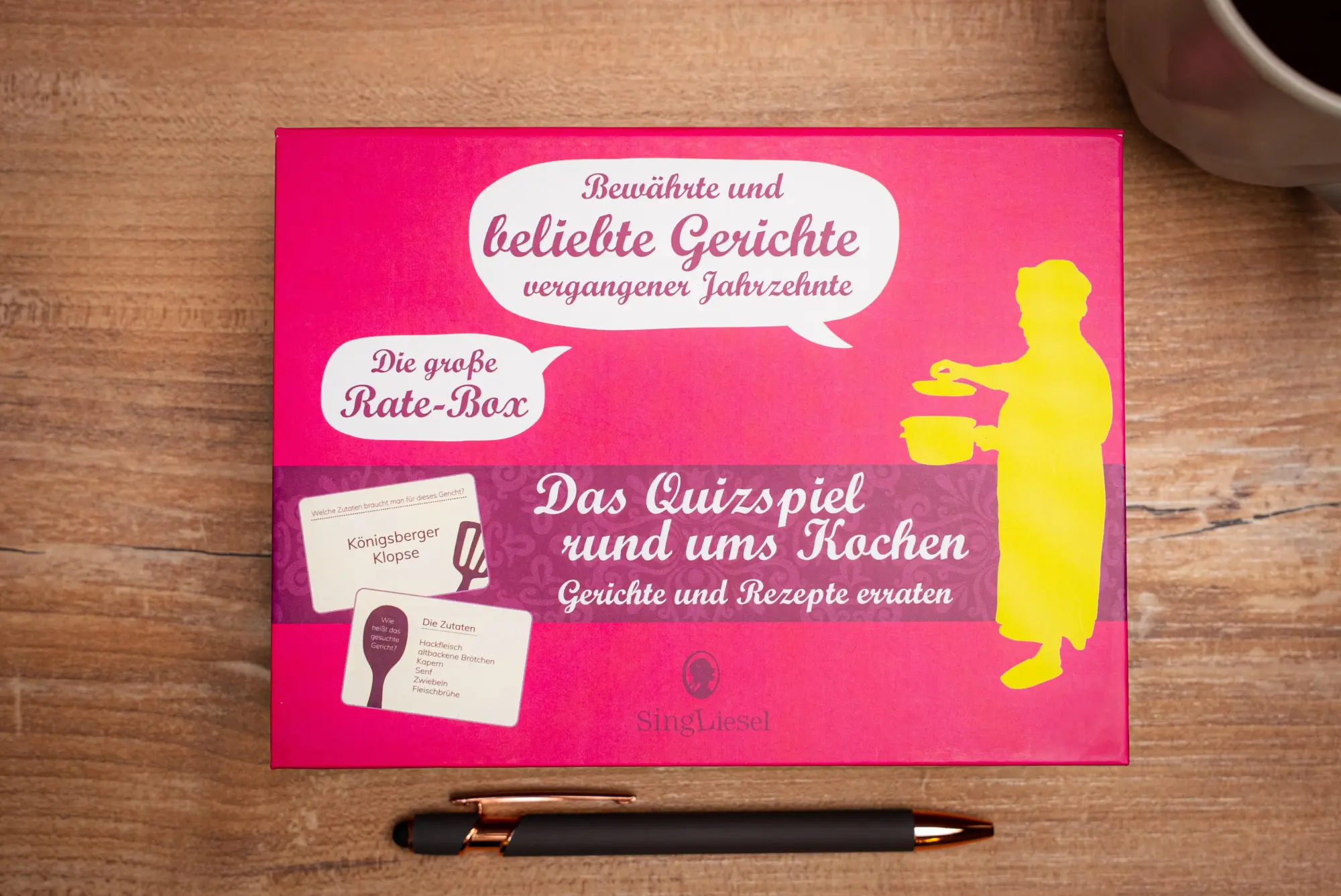 Bild: 4280000809438 | Die große Rate-Box rund ums Kochen für Senioren | Linus Paul | Spiel