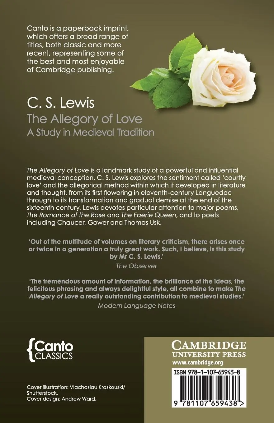 Rückseite: 9781107659438 | The Allegory of Love | C. S. Lewis | Taschenbuch | Englisch | 2013