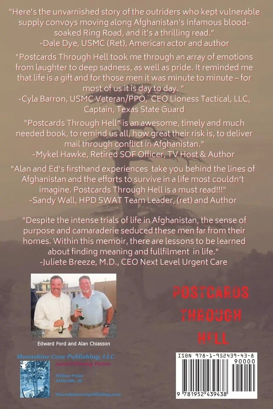 Rückseite: 9781952439438 | POSTCARDS THROUGH HELL | Alan Chiasson (u. a.) | Taschenbuch | 2022