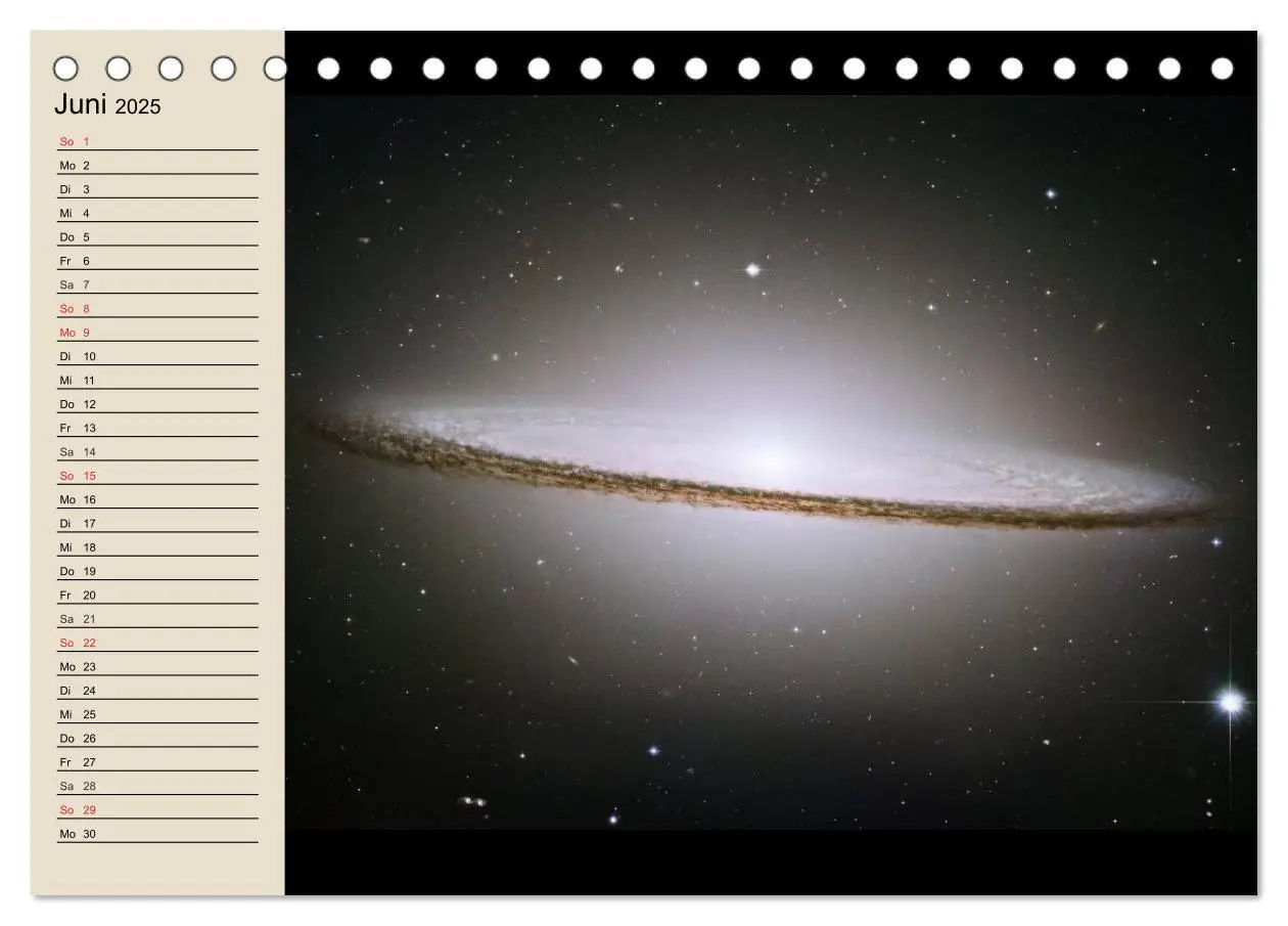 Bild: 9783435529438 | Raumfahrt und Weltall (Tischkalender 2025 DIN A5 quer), CALVENDO...