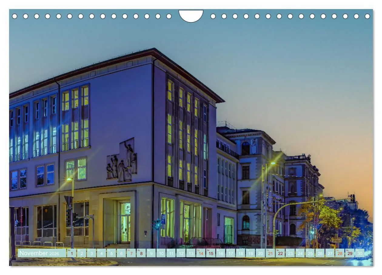Bild: 9783457309438 | Chemnitz zur blauen Stunde (Wandkalender 2026 DIN A4 quer),...