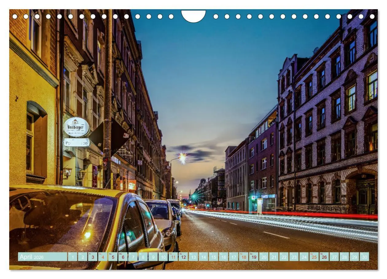Bild: 9783457309438 | Chemnitz zur blauen Stunde (Wandkalender 2026 DIN A4 quer),...