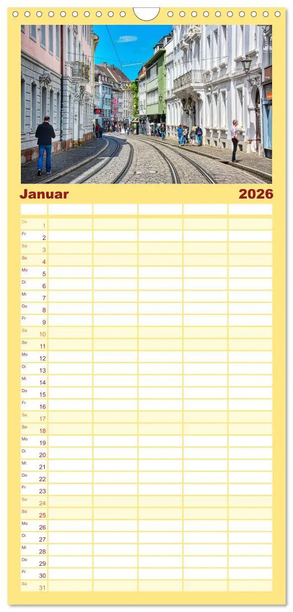 Bild: 9783516499438 | Familienplaner 2026 - Freiburg - Die entspannte Stadt im Breisgau...