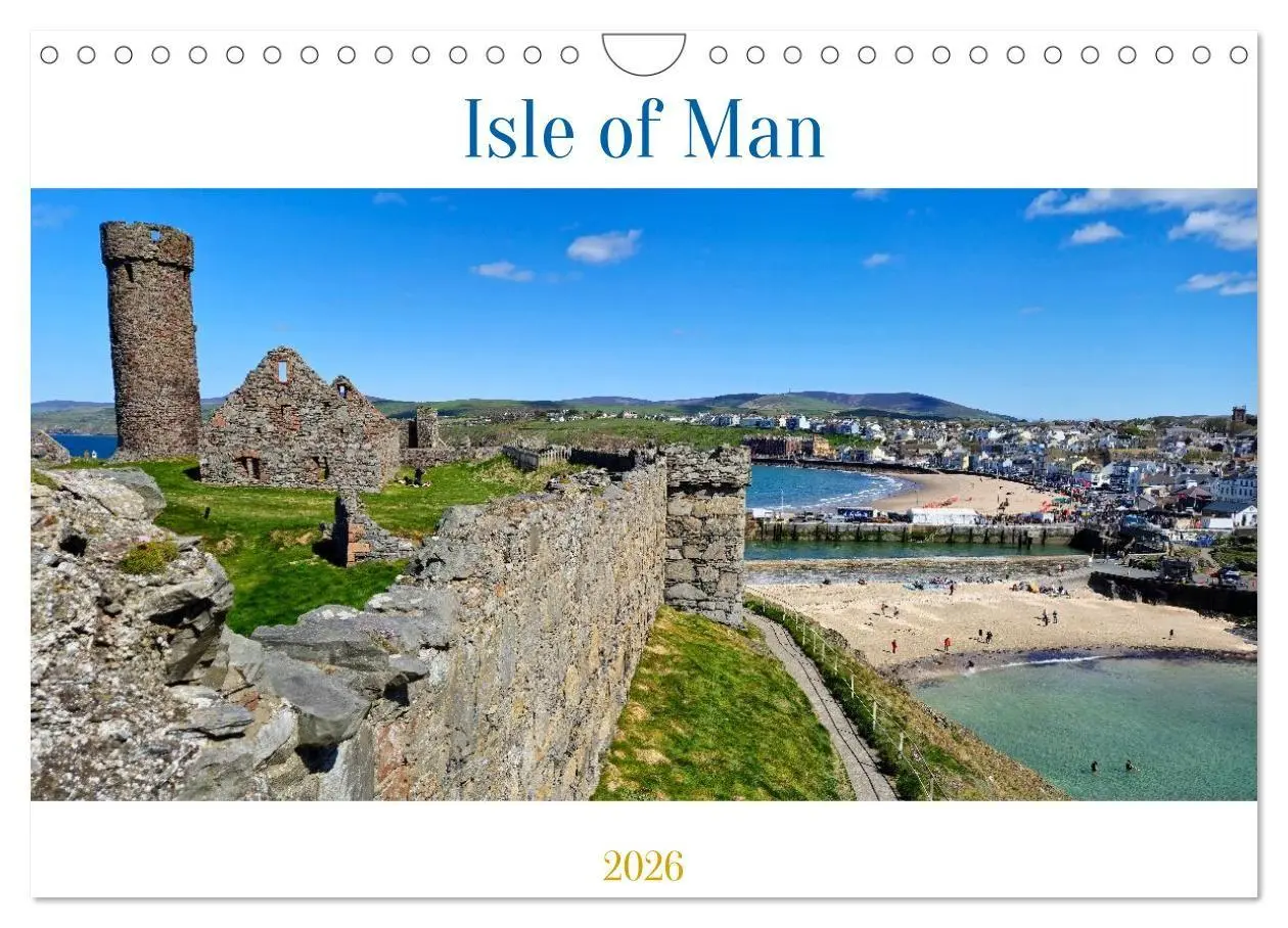 Cover: 9783516709438 | Isle of Man (Wandkalender 2026 DIN A4 quer), CALVENDO Monatskalender