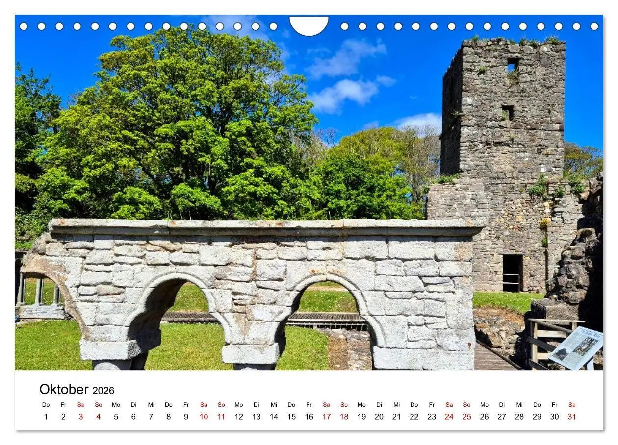 Bild: 9783516709438 | Isle of Man (Wandkalender 2026 DIN A4 quer), CALVENDO Monatskalender