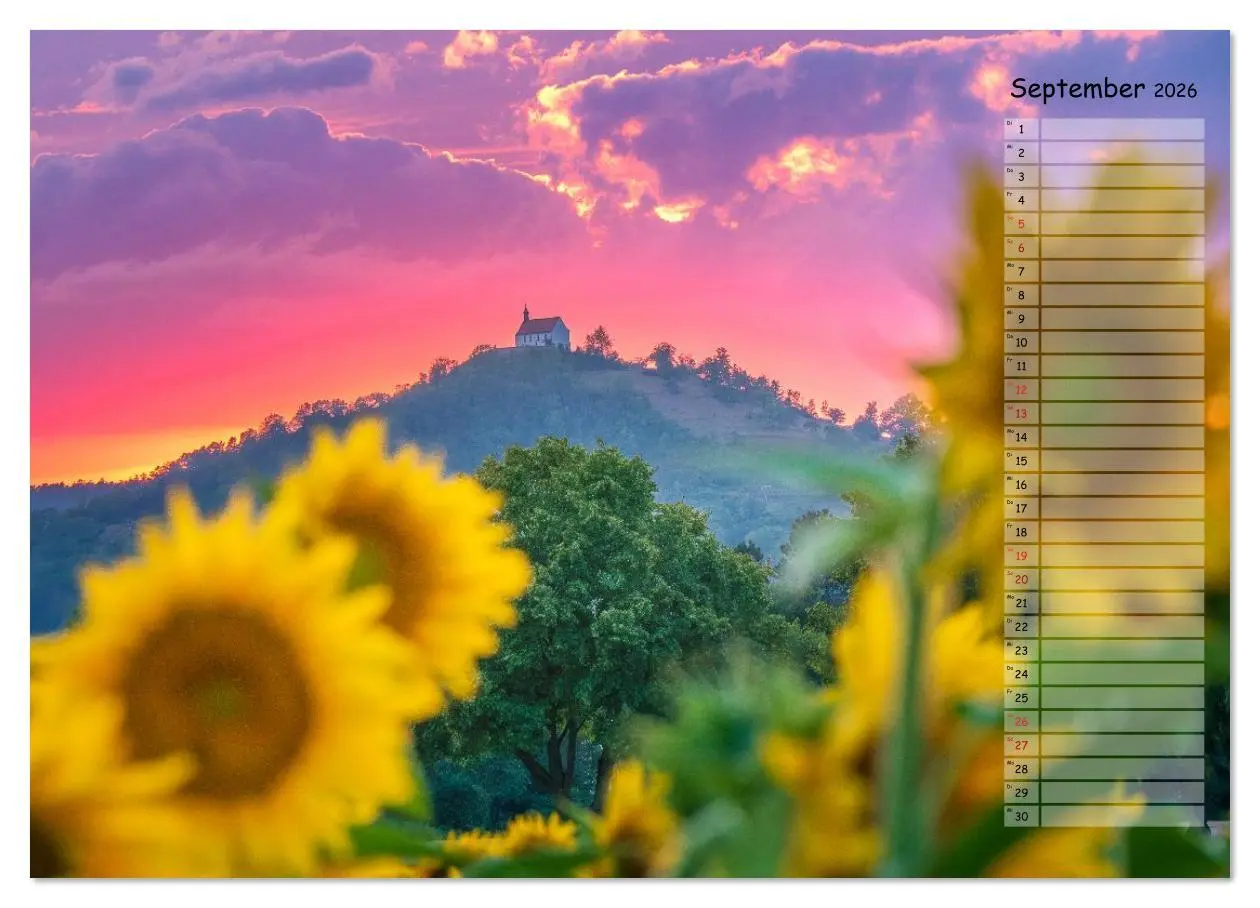 Bild: 9783673749438 | Rund um die Wurmlinger Kapelle (hochwertiger Premium Wandkalender...