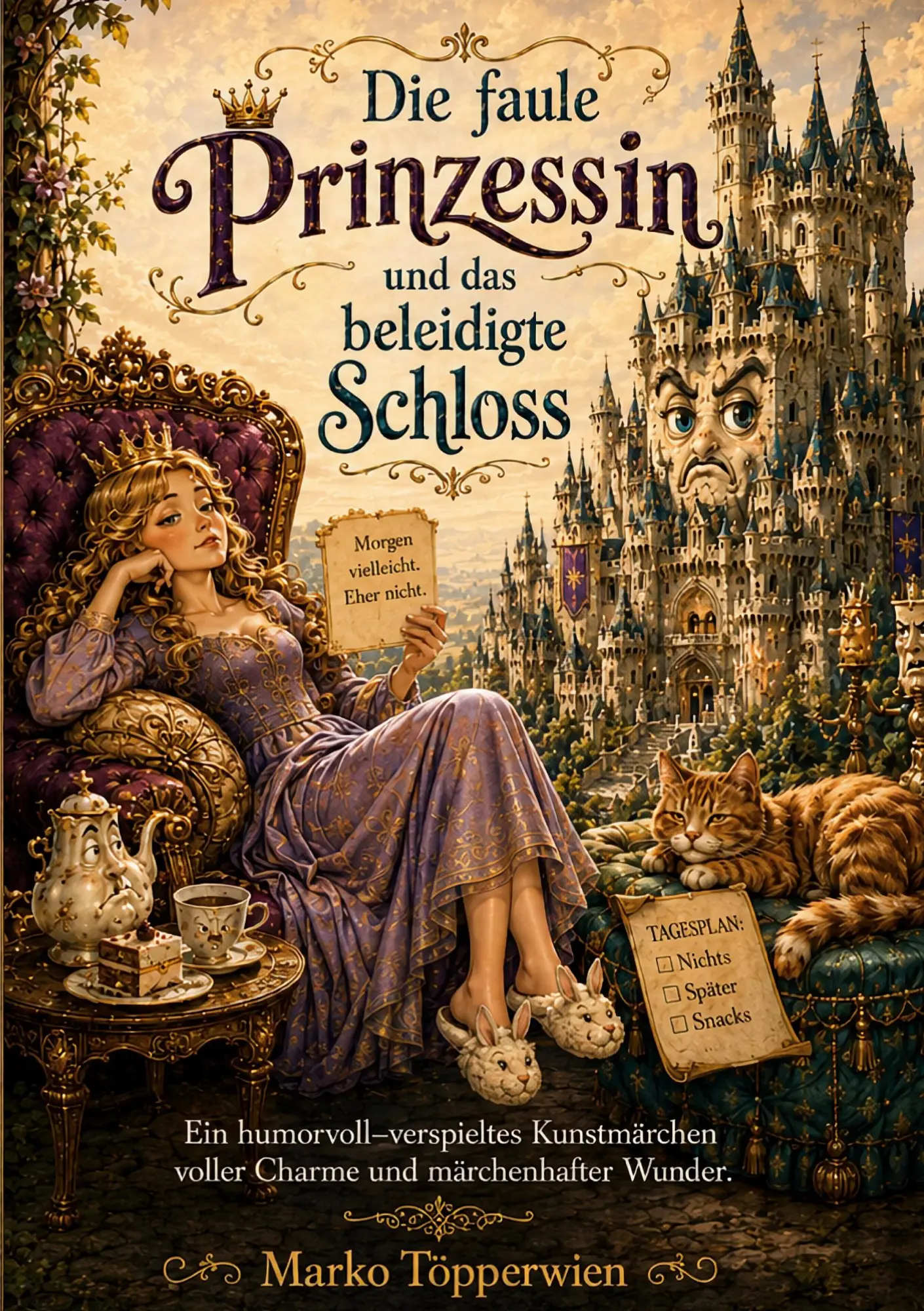Cover: 9783696379438 | Die faule Prinzessin und das beleidigte Schloss | Marko Töpperwien