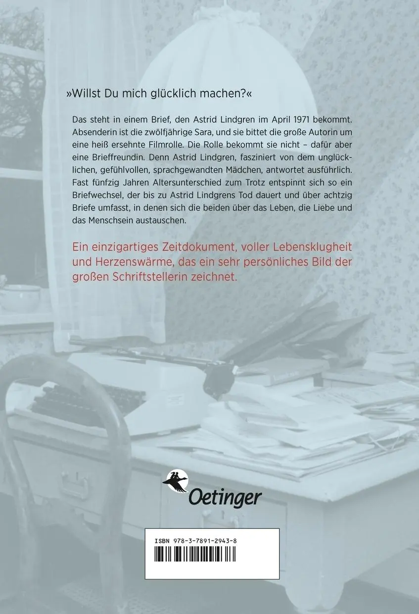 Rückseite: 9783789129438 | Deine Briefe lege ich unter die Matratze | Ein Briefwechsel 1971-2002